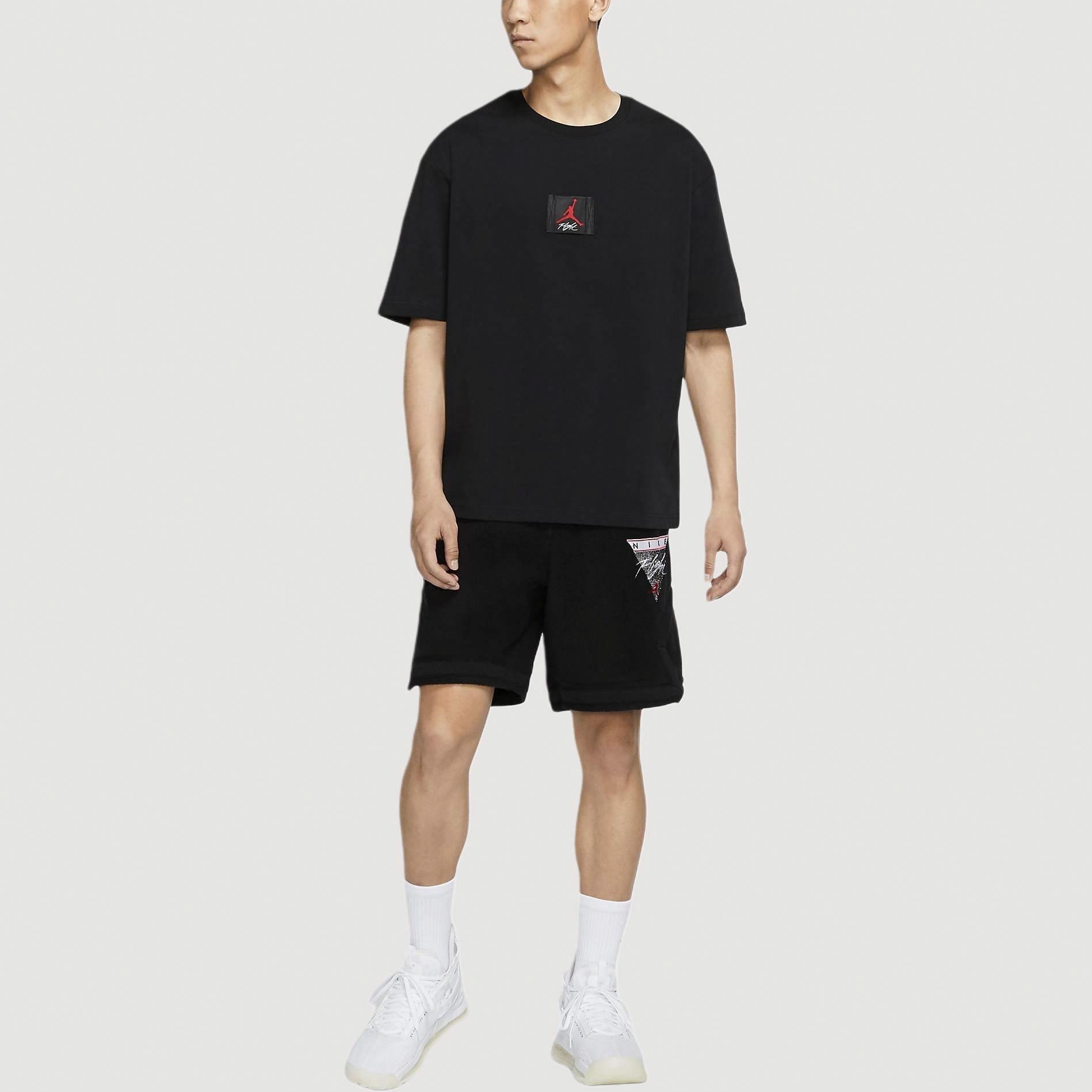 Jordan Flight Classic Logo T-Shirt Black — фото 3