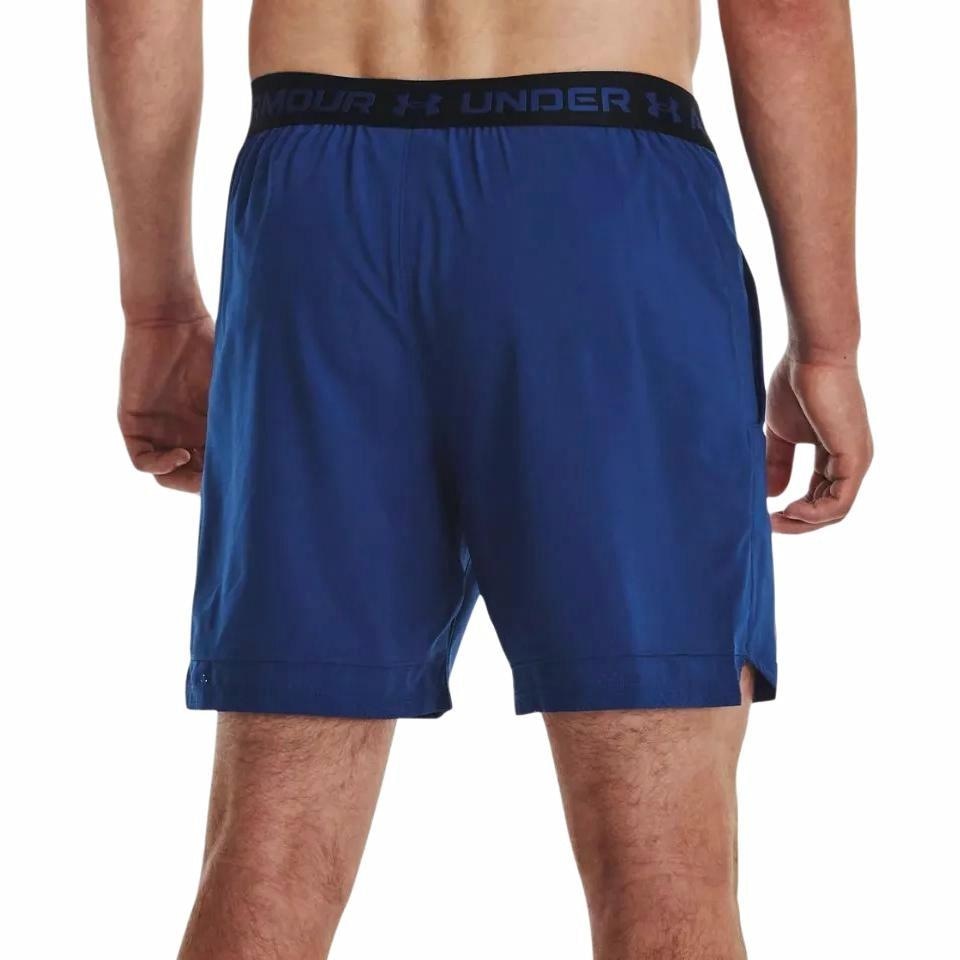 Under Armour Solid Waistband Shorts Blue — фото 2