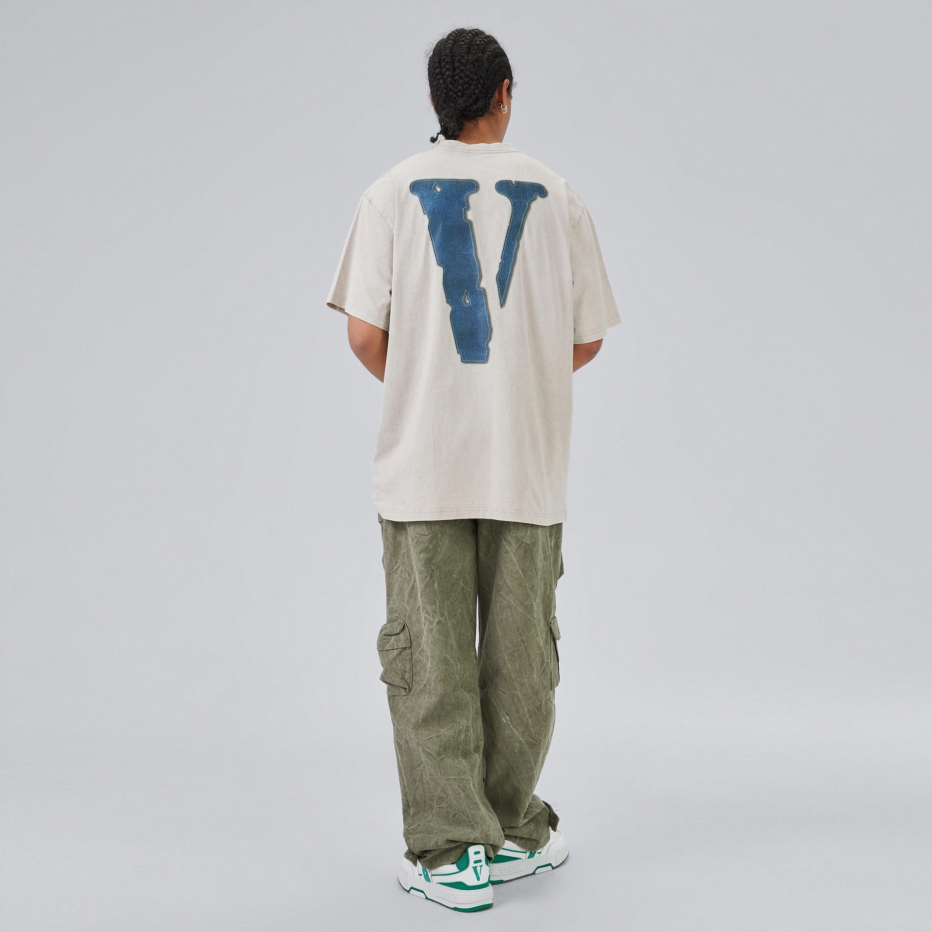 Vlone FRIENDS Denim Logo Tee — фото 7