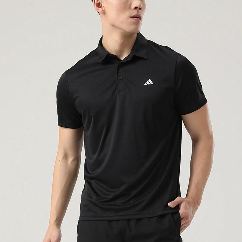 Adidas Three Stripes Polo Black — фото 6