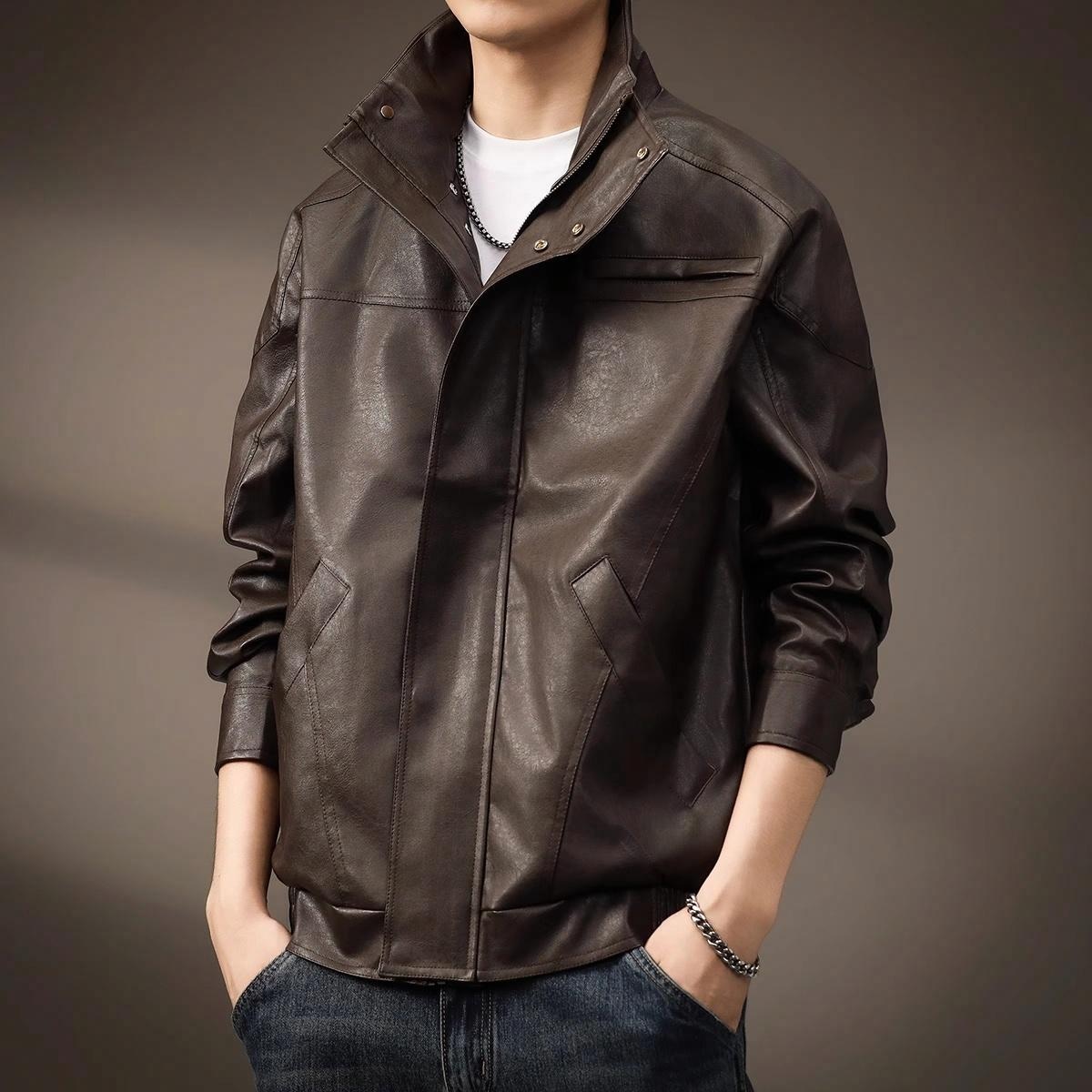 贵色 Guise Retro Biker Jacket — фото 3