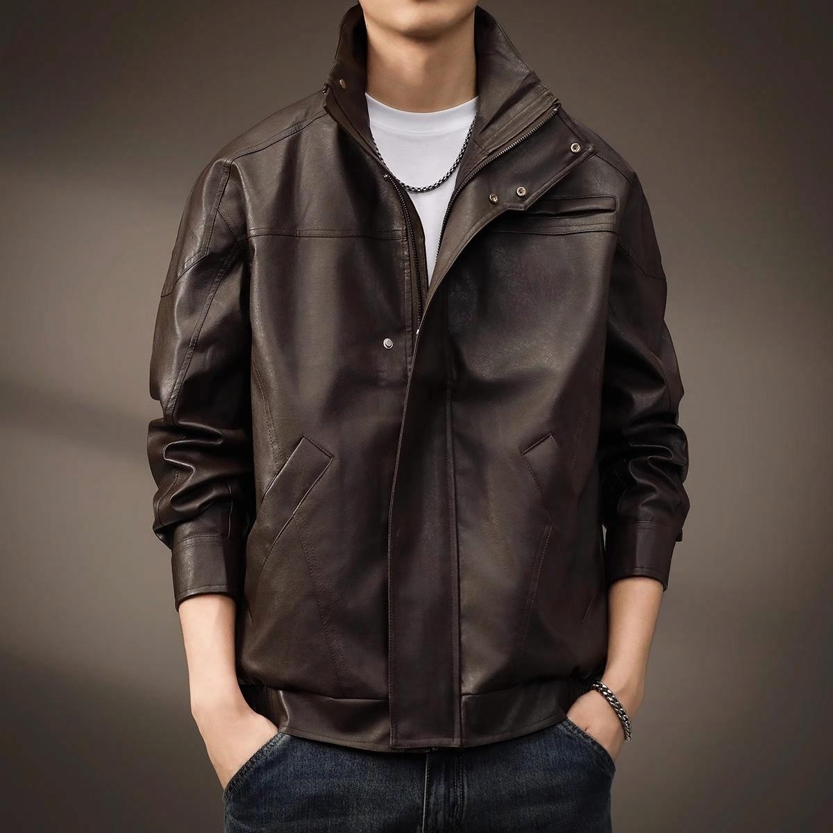 贵色 Guise Retro Biker Jacket — фото 2