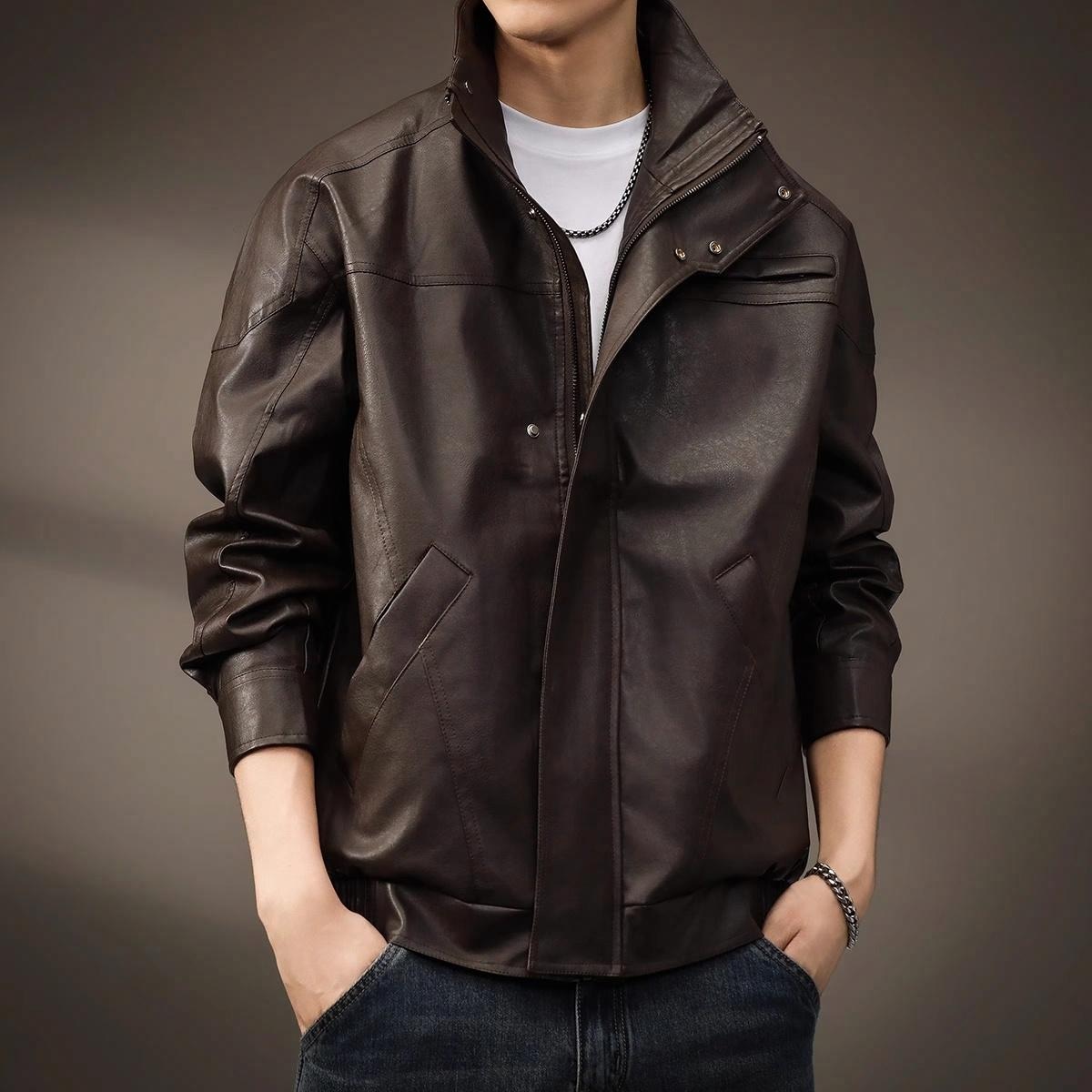 贵色 Guise Retro Biker Jacket — фото 4
