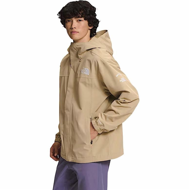 The North Face Logo Print Casual Jacket Khaki — фото 3