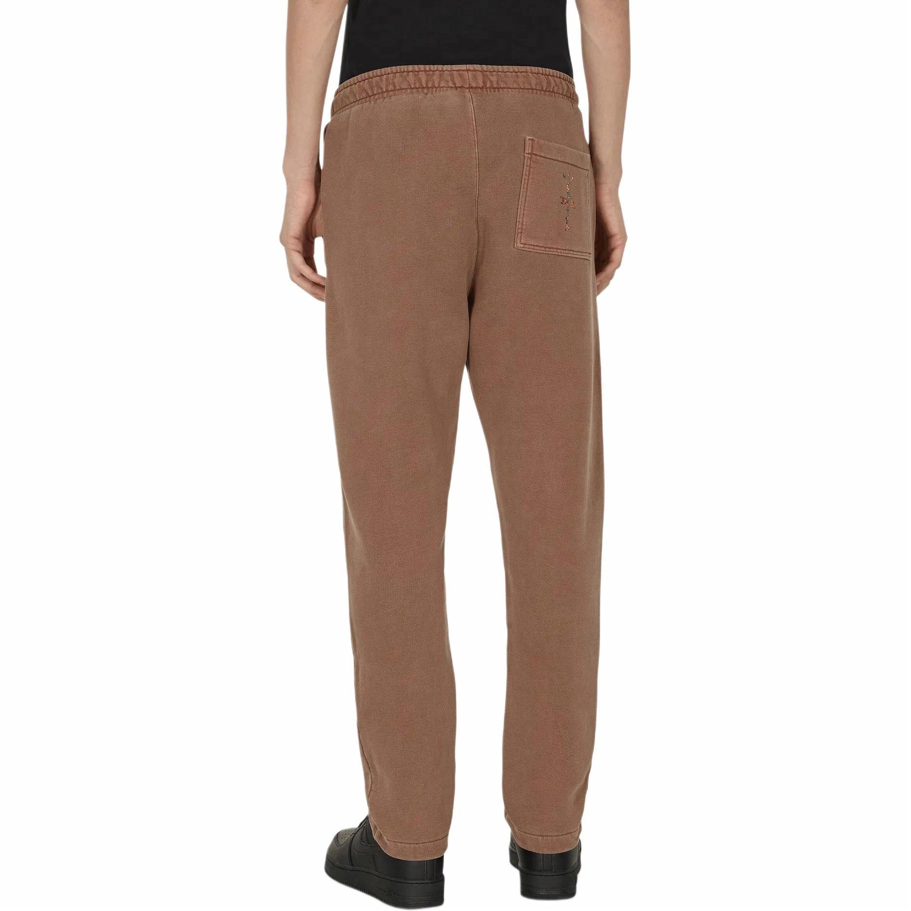 Jordan x Travis Scott Fleece Pants Brown — фото 1