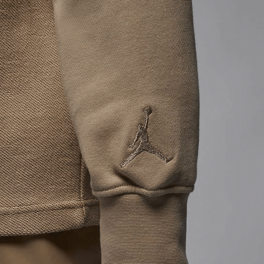 Jordan Flight MVP Crewneck Long Sleeve Tee Khaki — фото 3