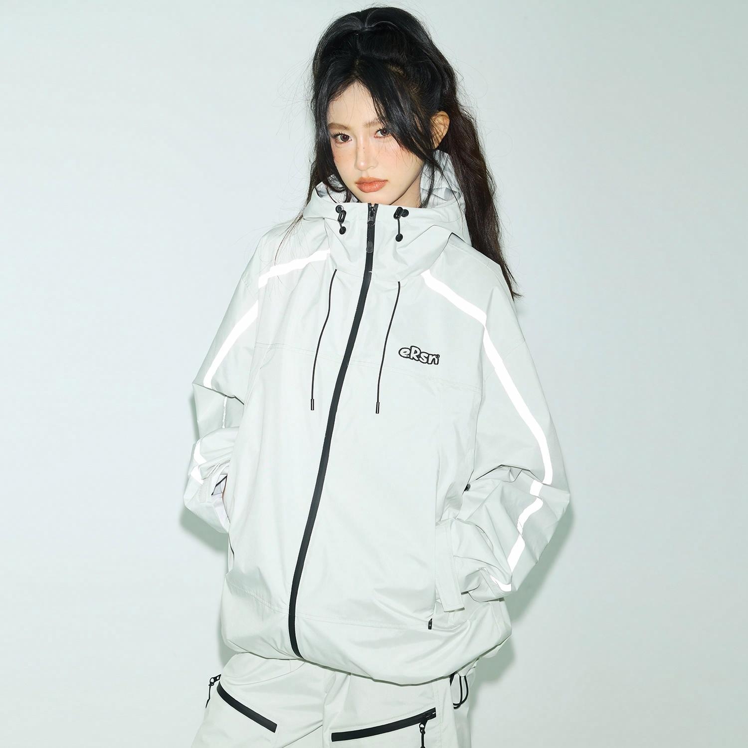 Er Reflective Hoodie Jacket Black — фото 9