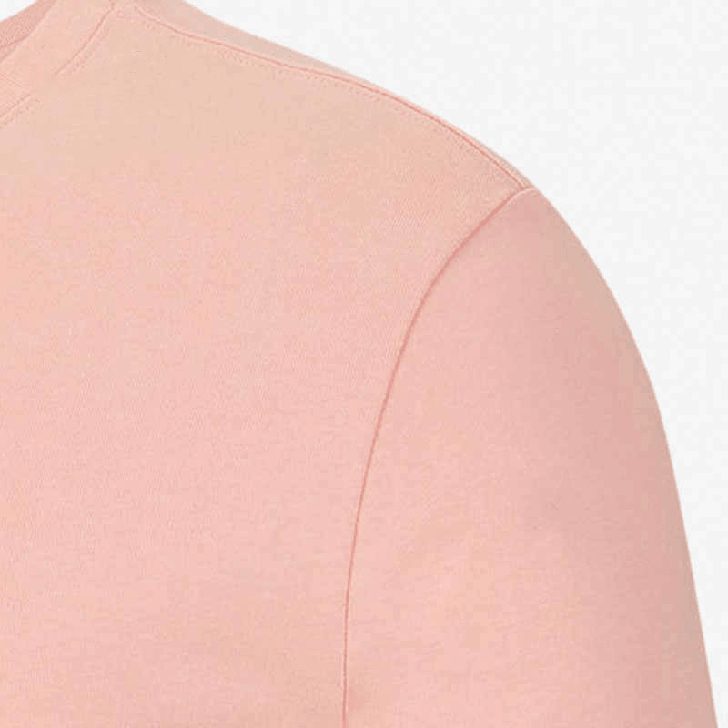Jordan Classics Crewneck T-Shirt Coral Red — фото 2