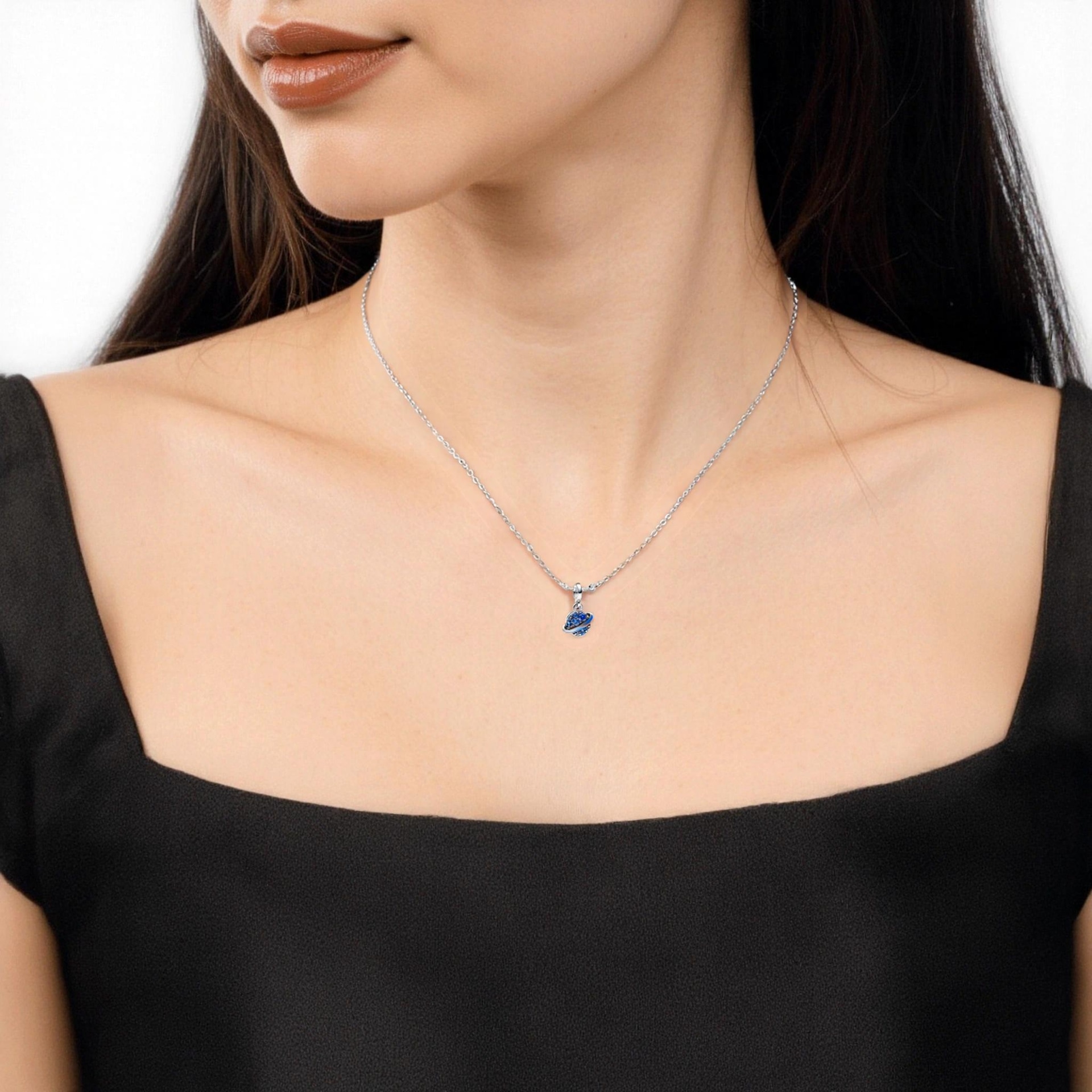 Pandora Orbit Set 925 Silver Necklace — фото 4