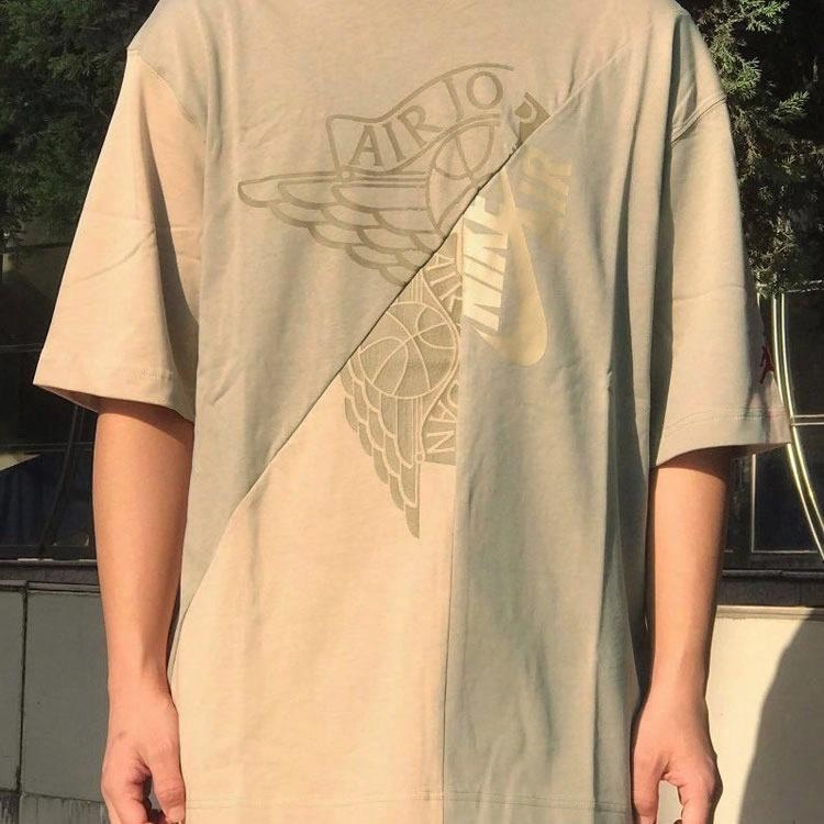 Jordan Air Jordan 6 Travis Scott T-Shirt Khaki — фото 2