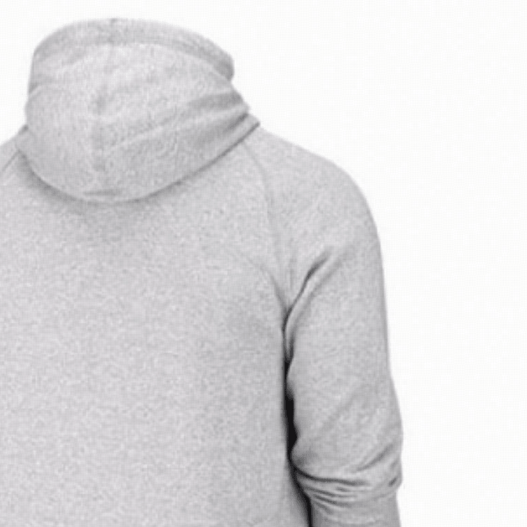 Jordan Air Basketball Hoodie Grey — фото 3