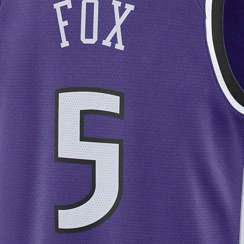 Nike x NBA Dri-Fit Sacramento Kings De'Aaron Fox Hardwood Classics — фото 3