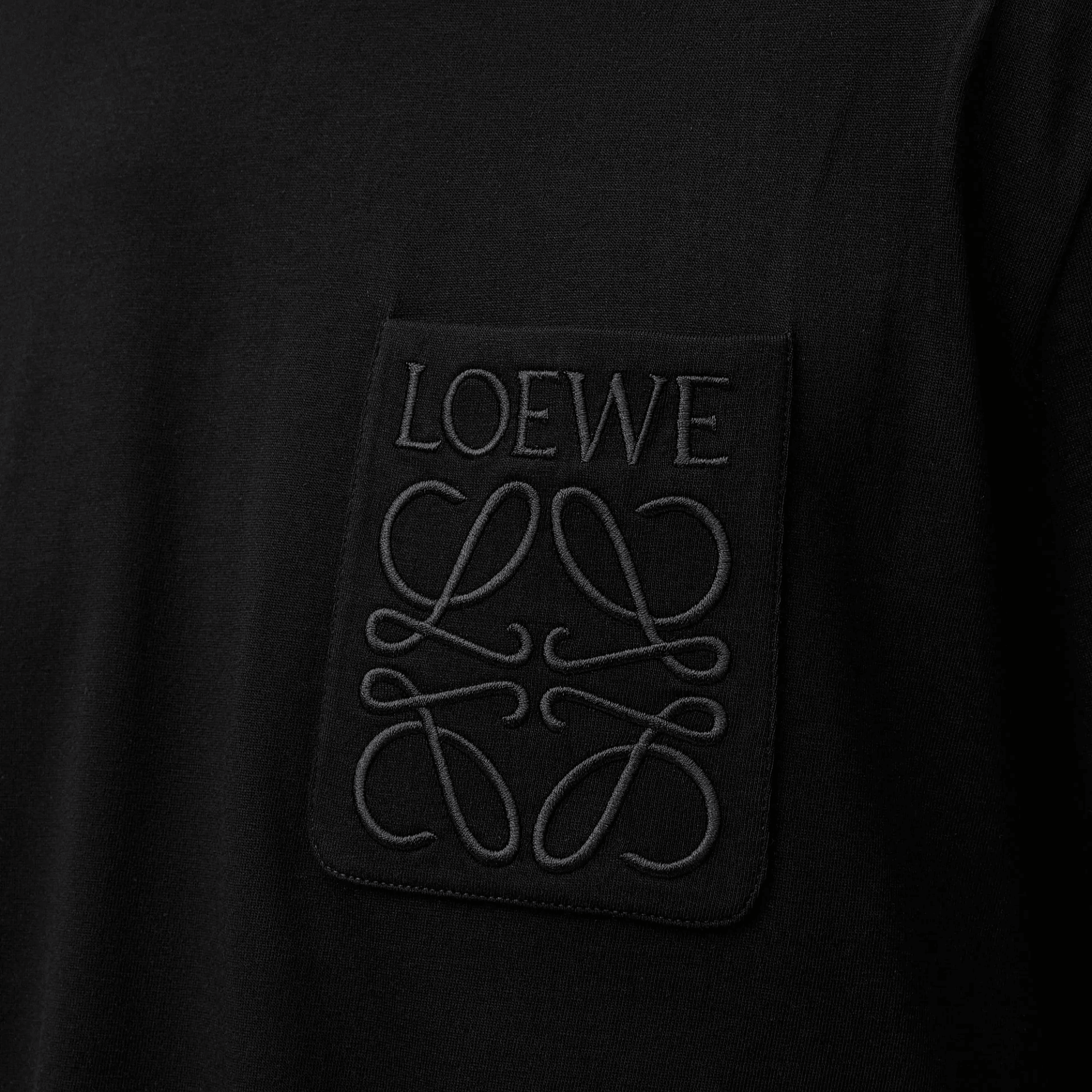 Loewe SS24 Logo T-Shirt Black — фото 5