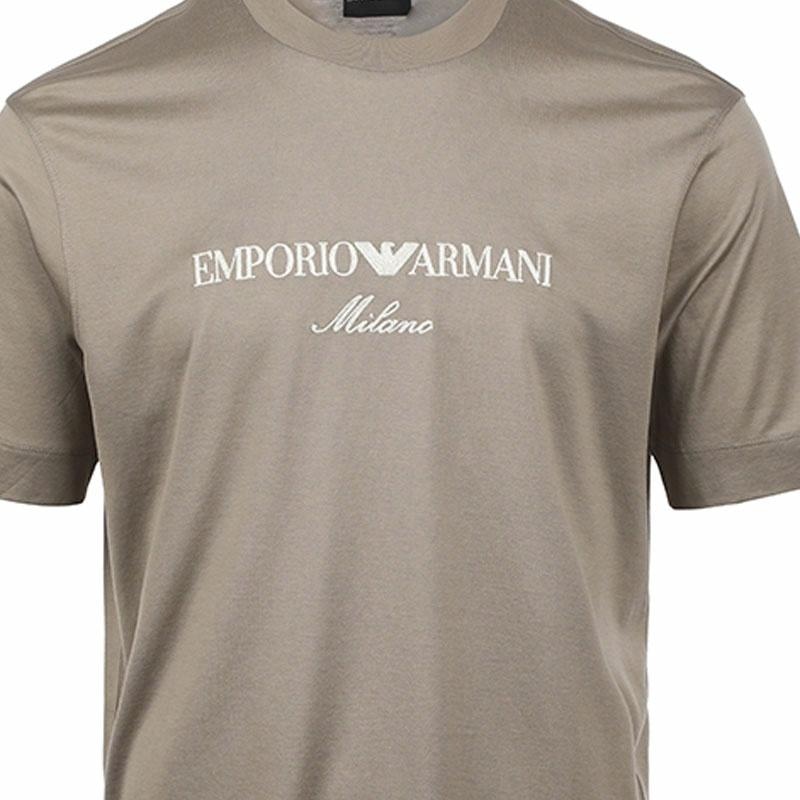 Emporio Armani SS25 Khaki Tee — фото 3