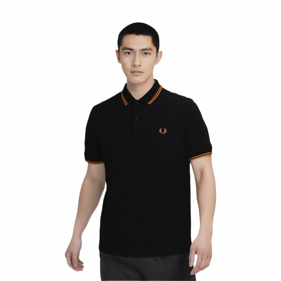 Fred Perry Polo Shirt Black — фото 3