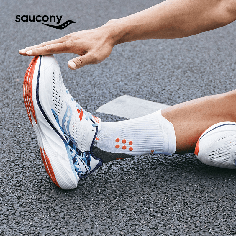 Saucony SLAY 2 White Blue — фото 5