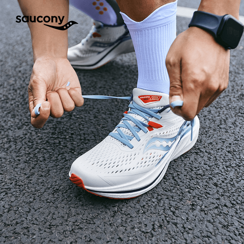 Saucony SLAY 2 White Blue — фото 6