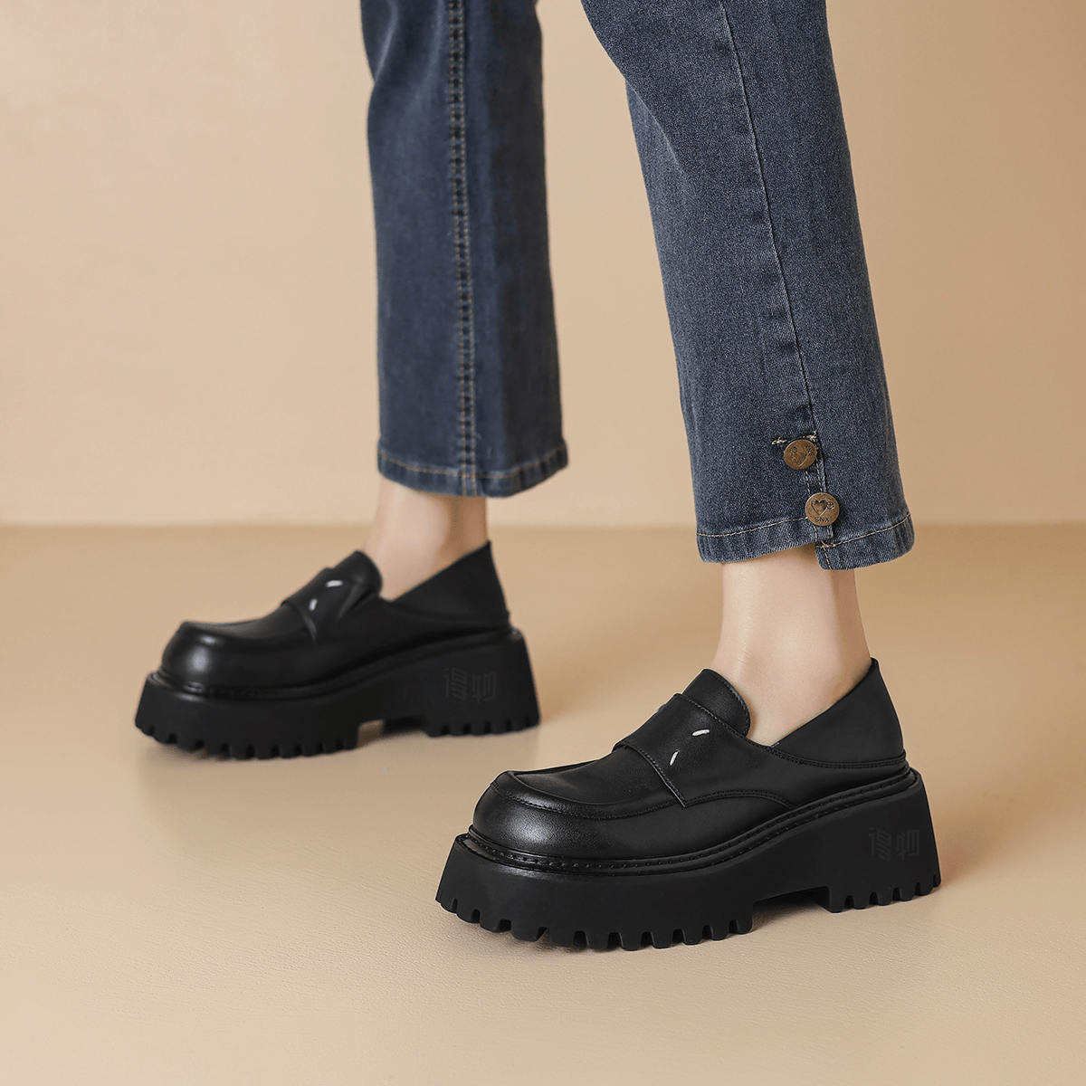 Dfuse Scandinavia D:FUSE SCANDINAVIA Black Loafers — фото 1