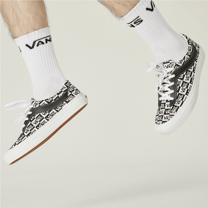 Vans Bold Ni Canvas Black White — фото 4