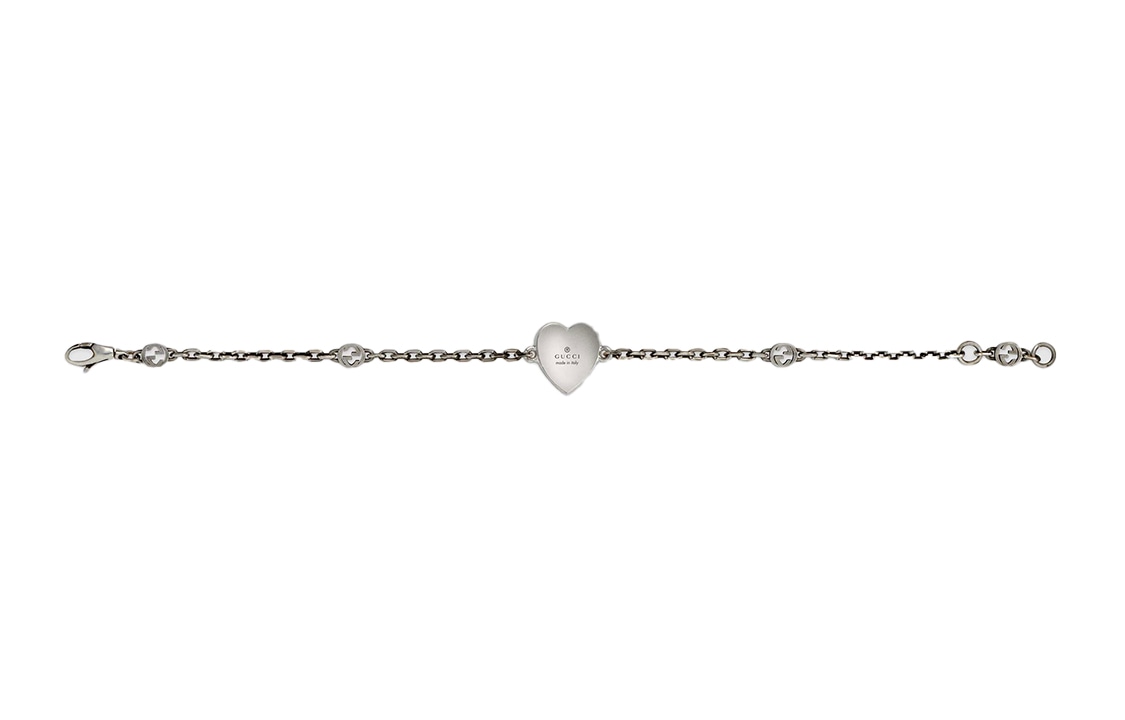 Gucci Interlocking Double G Enamel Bracelet Light Blue — фото 2