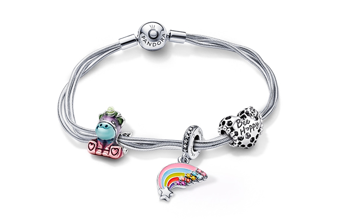 Pandora/潘多拉 Pandora Rainbow Bracelet Set