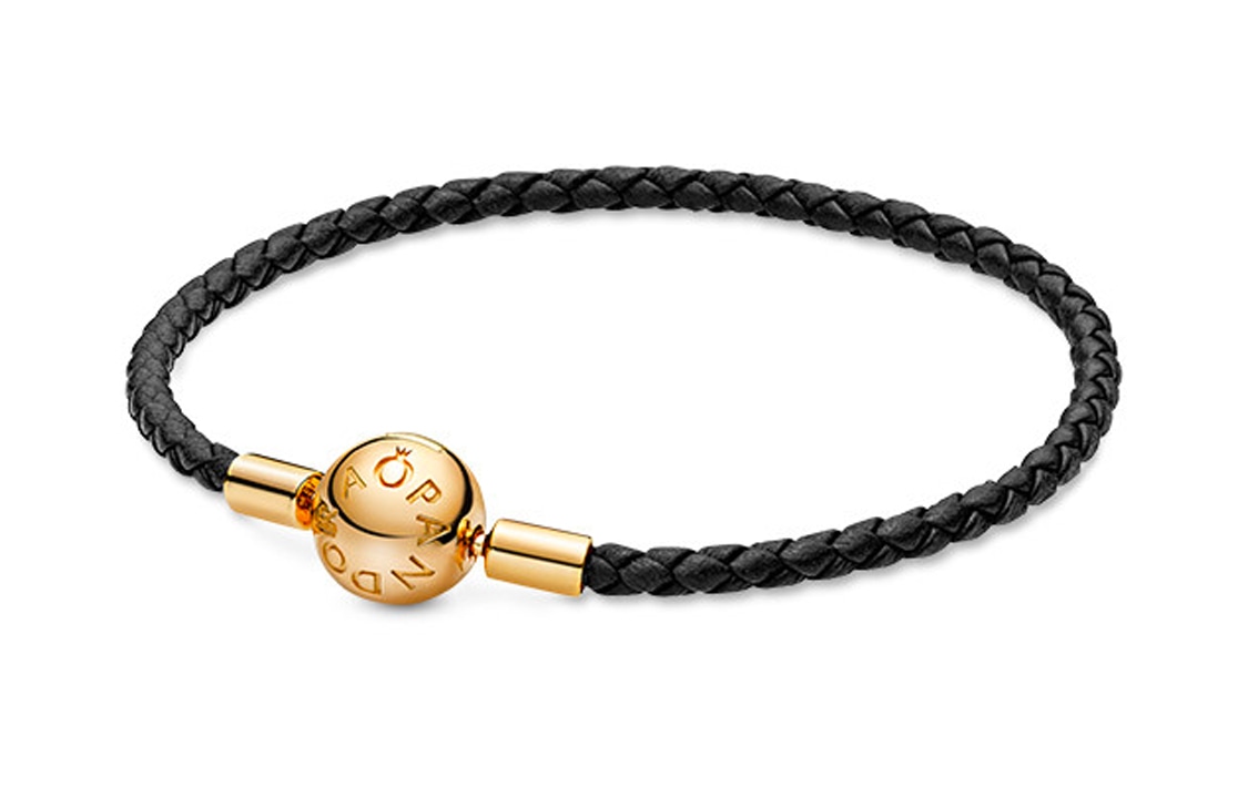 Pandora/潘多拉 Pandora Shine Leather Bracelet