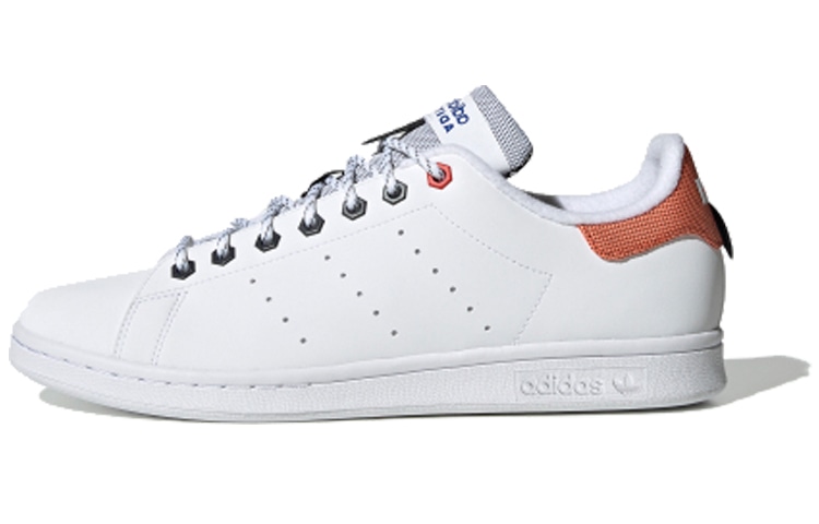 adidas originals adidas Stan Smith White Orange — фото 5