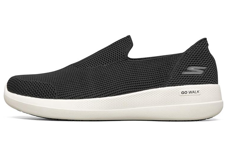 Skechers Go Walk Stability Black White — фото 5