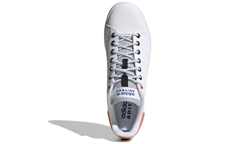 adidas originals adidas Stan Smith White Orange — фото 8