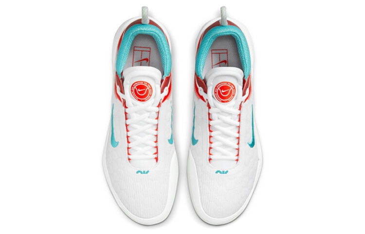 Nike Court Zoom NXT White Red — фото 9