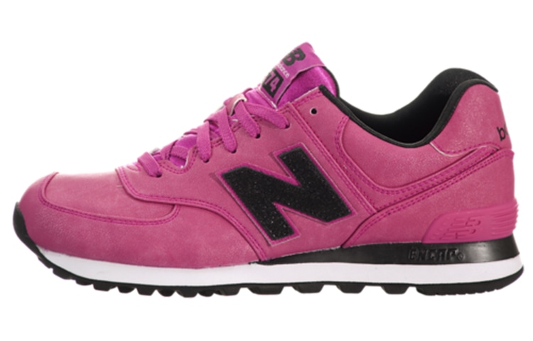New Balance 574 Magenta Black