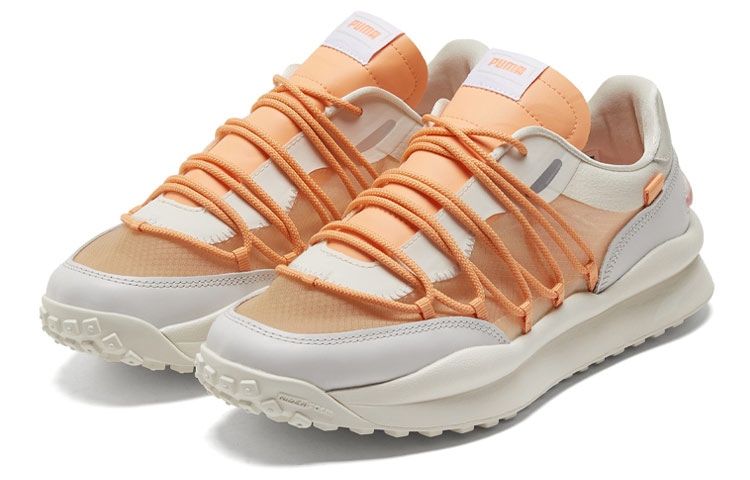 Puma Lace Rider T White Orange — фото 8