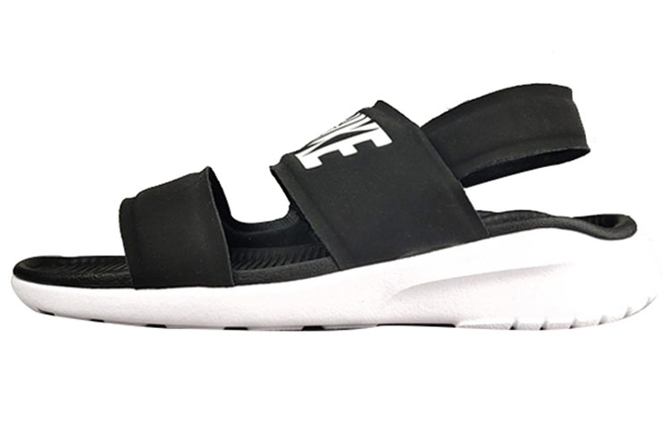 Nike Tanjun Sandal Black White — фото 5