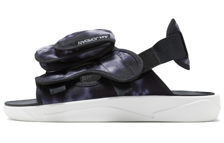 Jordan Air Jordan LS Slide Black White Tie-Dye — фото 6