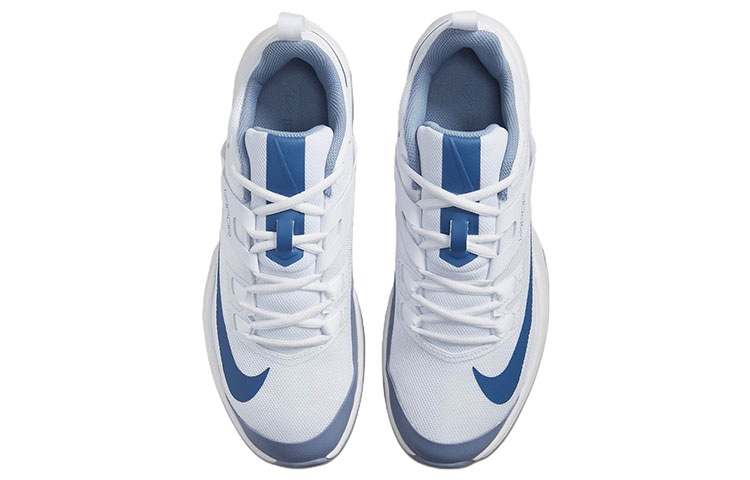 Nike Court Vapor HC White Blue — фото 9
