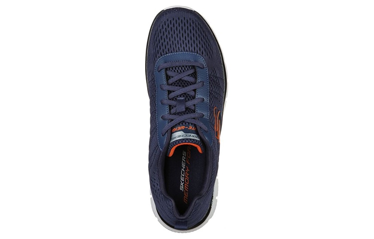 Skechers Track-Moulton Blue — фото 8