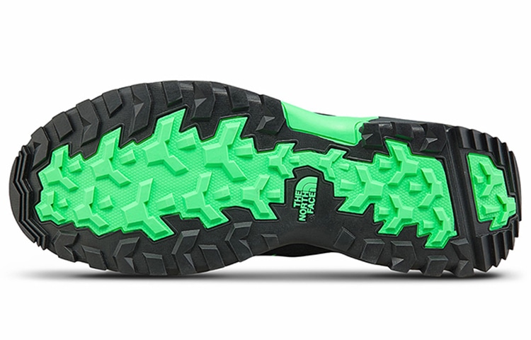The North Face Outdoor Low-Top Black Green — фото 7