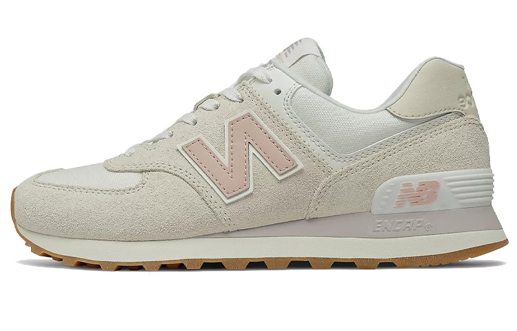 New Balance 574 Pink White — фото 10