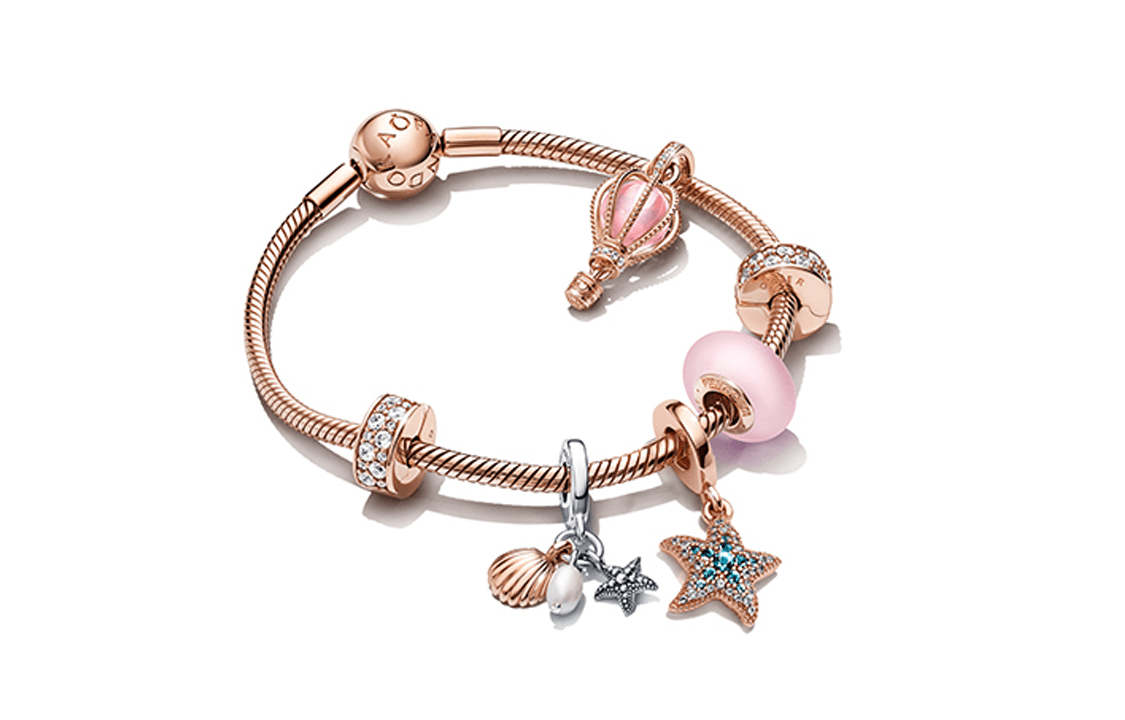 Pandora/潘多拉 Pandora Bracelet Set Multicolor