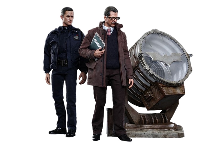 Hot Toys MMS275 Robin Batman Gordon Spotlight Set