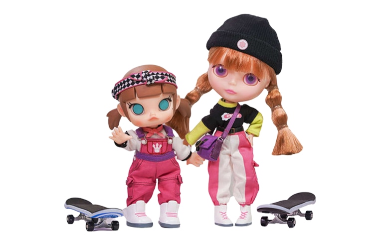 Pop Mart MOLLY blythe 2 14cm+15cm BJD