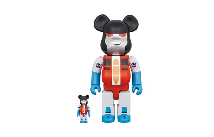 BE@RBRICK BERBRICK TRANSFORMERS STARSCREAM 100+400