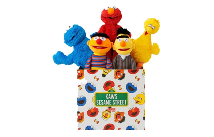 UNIQLO/优衣库 UNIQLO x KAWS Sesame Street Plush