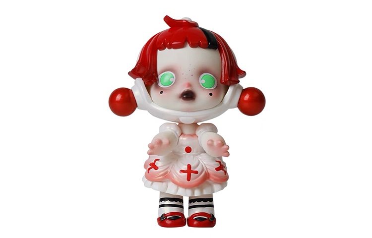 Pop Mart SKULLPANDA White Maid 8.5cm