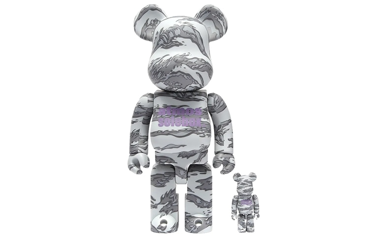 BE@RBRICK atmos x solebo x BERBRICK 100+400