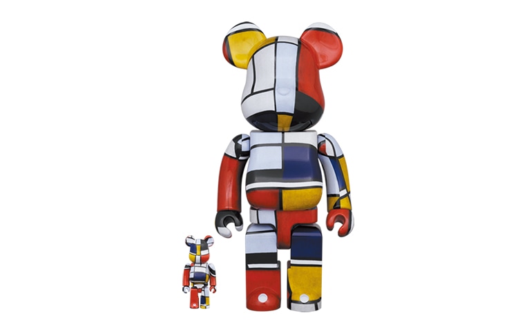 BE@RBRICK BERBRICK Piet Mondrian 100+400