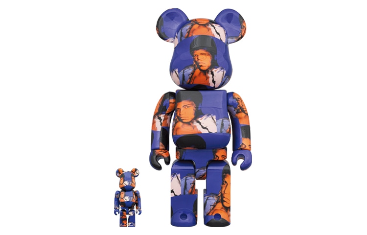 BE@RBRICK Andy Warhol Muhammad Ali