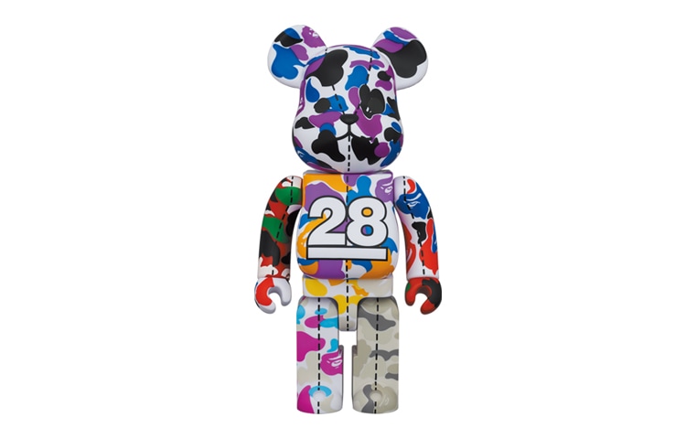 BE@RBRICK BERBRICK x BAPE 28 MULTI 400