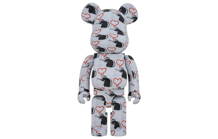BE@RBRICK Banksy Love Rat