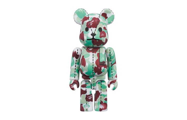 BE@RBRICK BERBRICK x BAPE CAMO 1 100 24